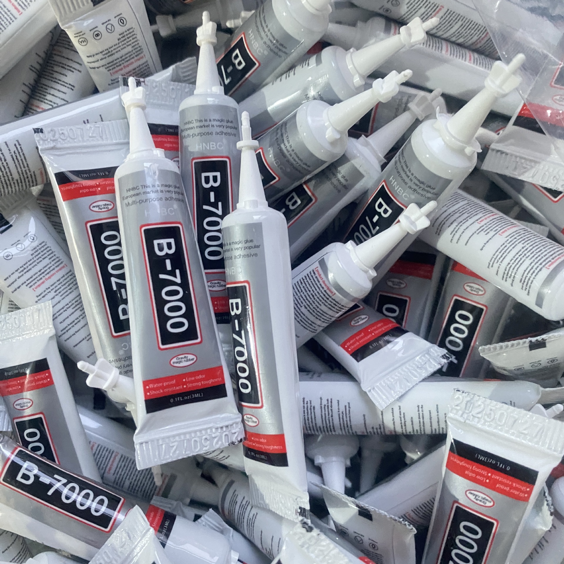 B7000胶水粘手机屏幕修复DIY饰品贴钻透明不粘手3ml尖头厂家批发