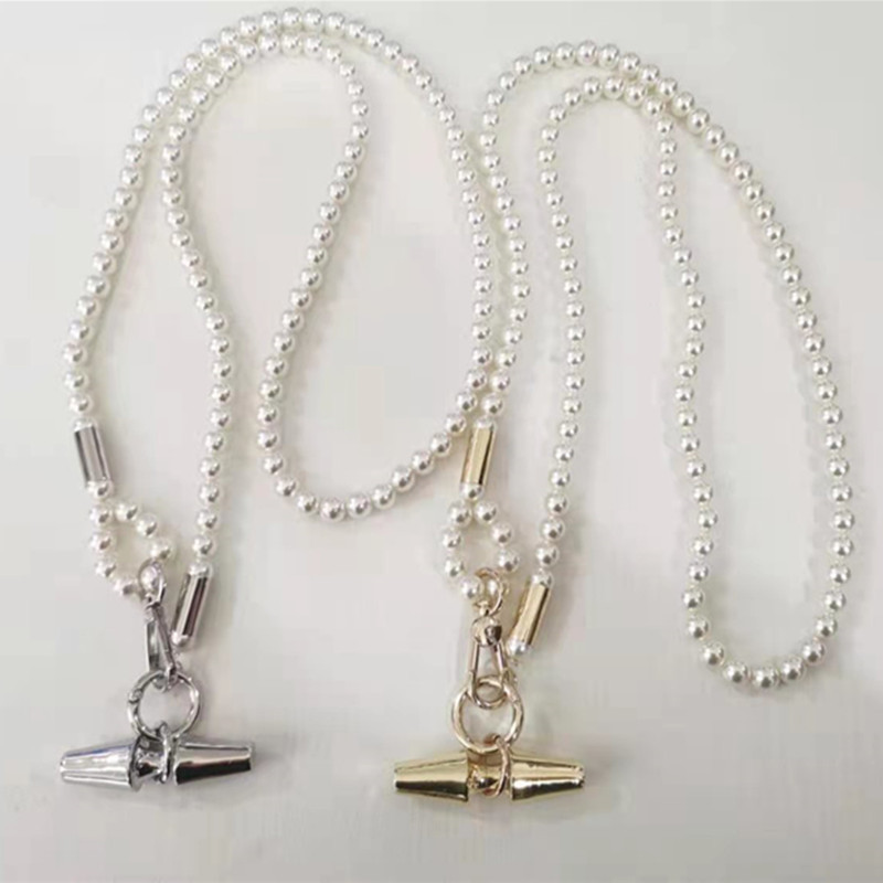 Retro Perle Verjüngt Metall Schulranzen Perle Kette Set display picture 5