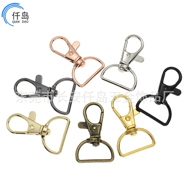 Трансграничная металлическая пряжка с крючком из цинкового сплава пряжка для собаки хвост 20 мм Пряжка для рыбьего рта пряжка для ремня аксессуары для багажа