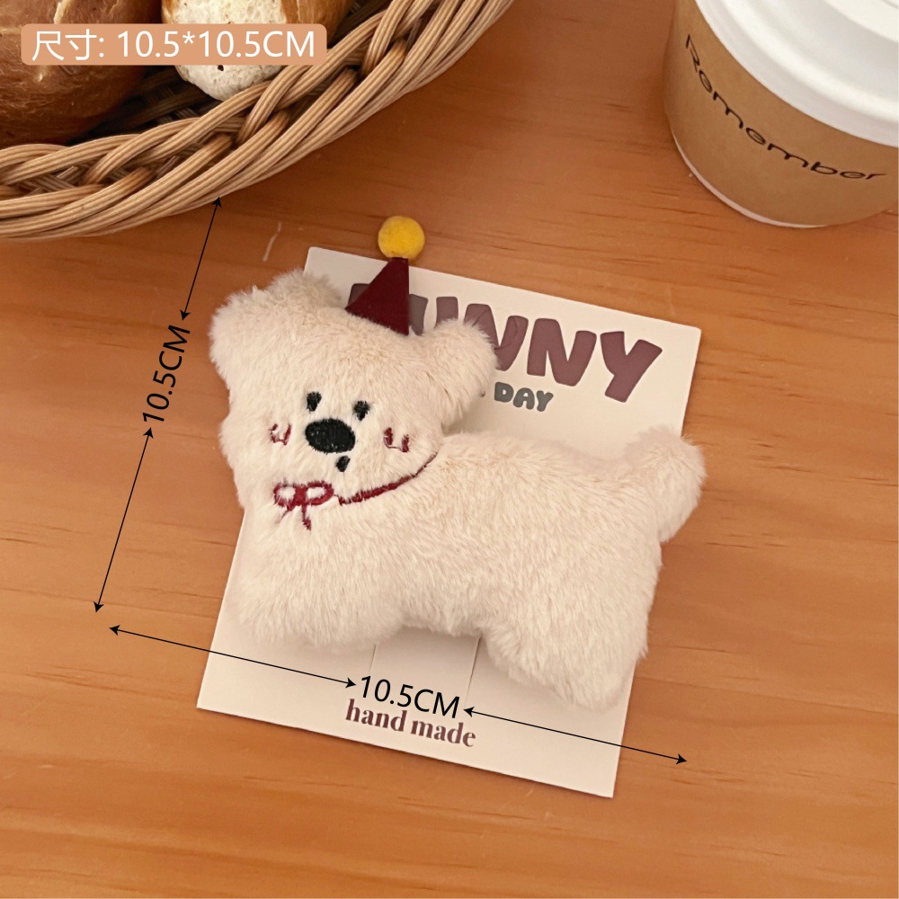 5 fiesta de muñecas de cachorros horquillas