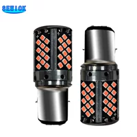 Автомобильные светодиодные фонари 1156 1157 2025 81SMD тормозные огни поворот 7440 7443 огни заднего хода