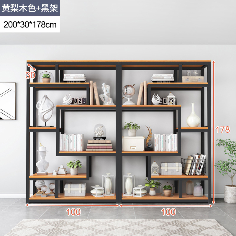 Estante de exhibición de estante doméstico pantalla divisoria nuevo estilo chino Bogo estante de almacenamiento estante de exhibición de almacenamiento hueco piso