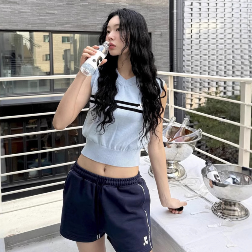 summer knitted vest