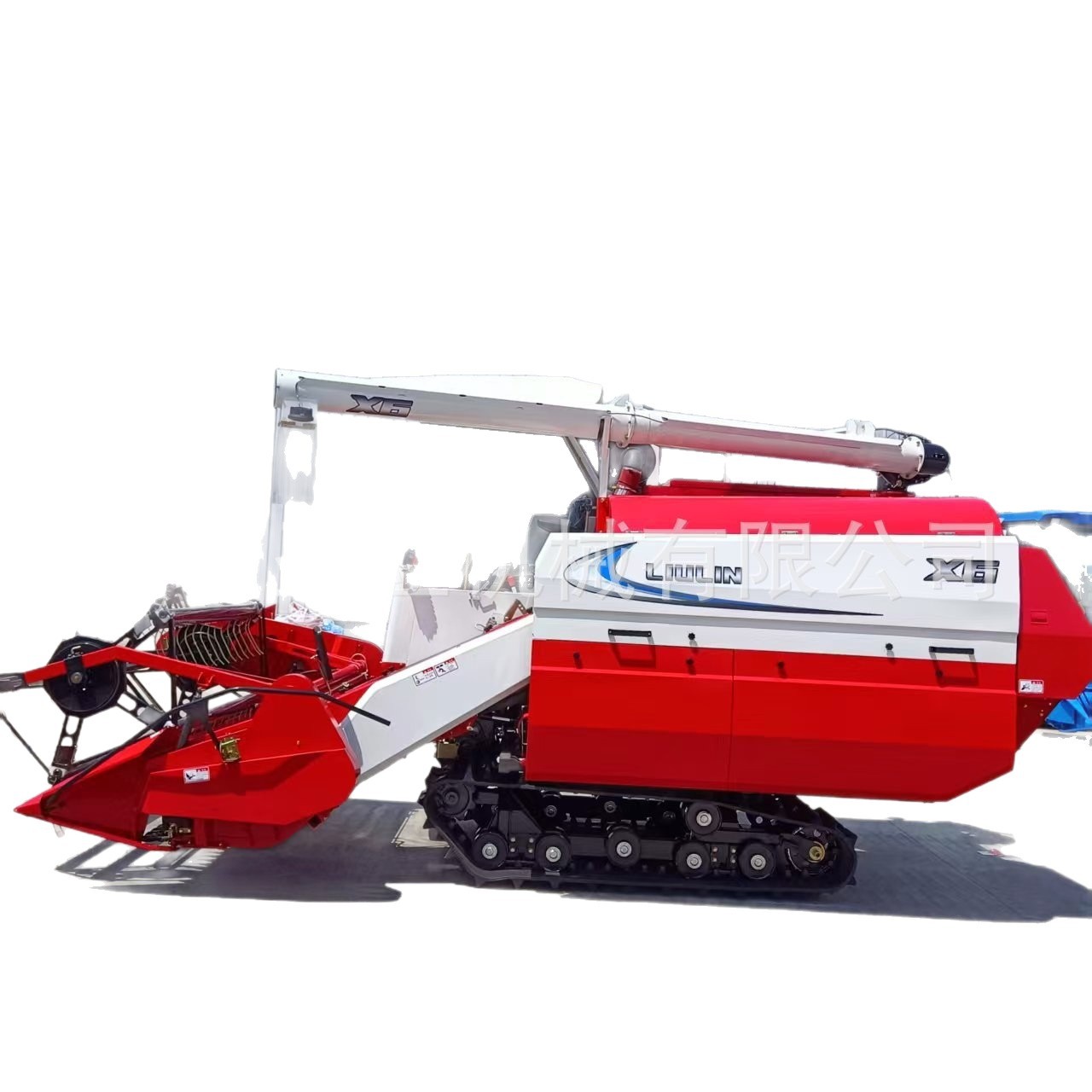 Nueva cosechadora multifuncional de trigo de gran potencia cosechadora de maíz de arroz con granero