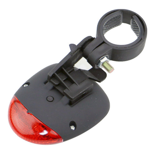 Bicycle taillight solar night riding taillight warning light non-charging taillight mountain bike riding equipment accessories