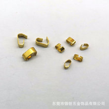 铜配件   O形片圈 手表连接片链扣DIY饰品旦形片扣连接扣椭圆扣