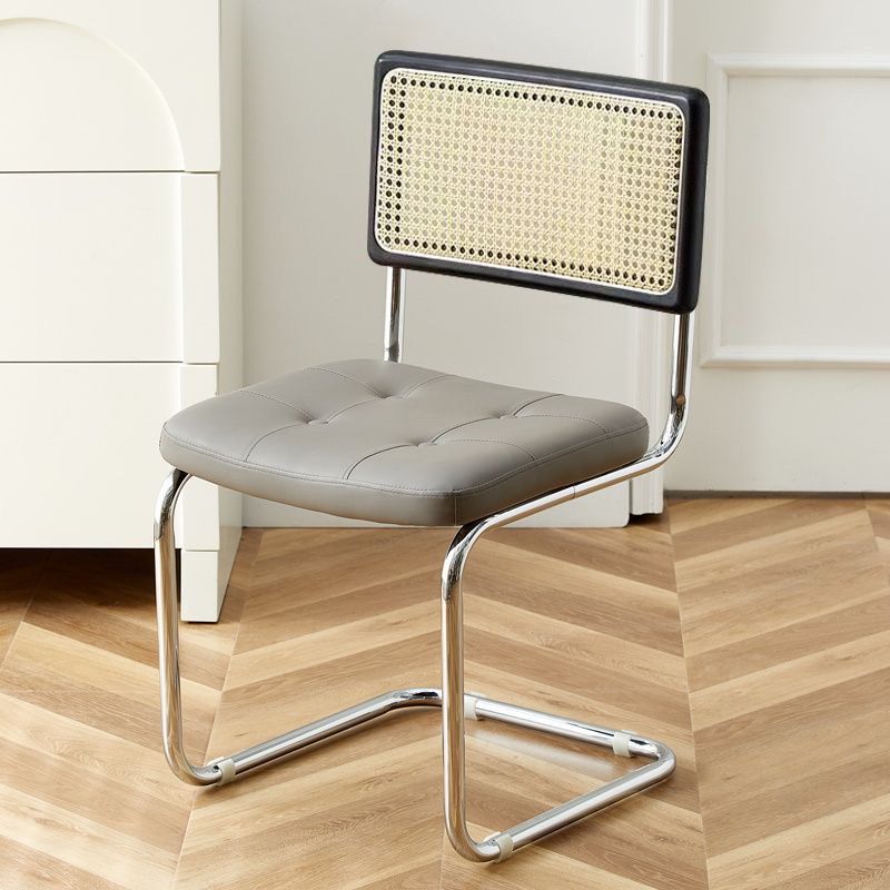 Silla de arco de ratana nórdica inswind silla de comedor casera sillón silla de computadora red silla antigua silla Vasily