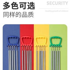 家庭用子供用フィットネス力器小学生練習胸筋ヨガ胸拡張用品5本スプリング取り外し可能