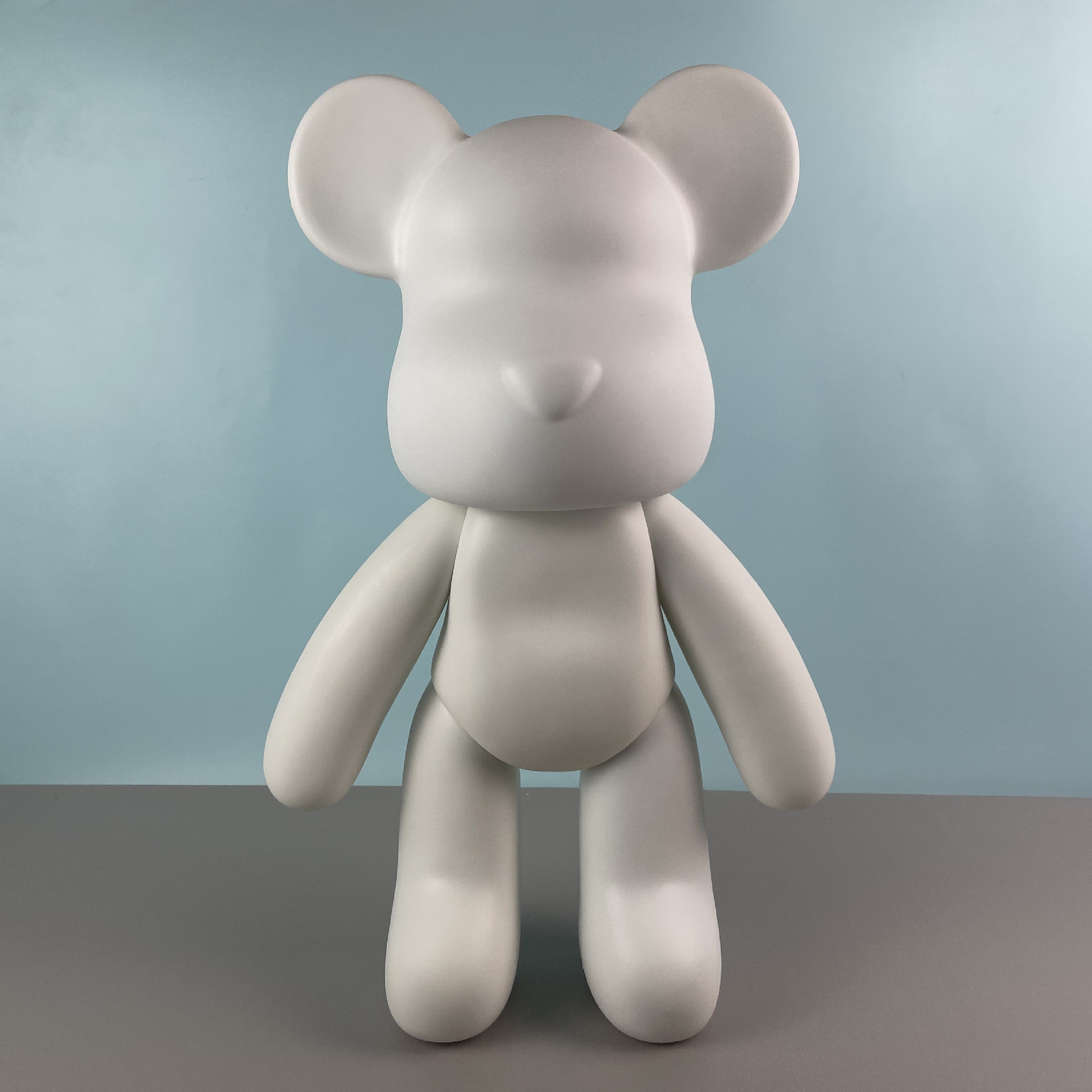 백색배아유체곰 100cm_구멍없음