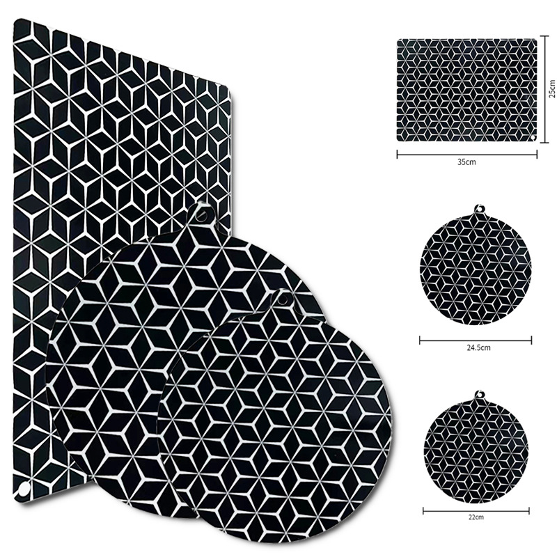 Almohadilla de cocina de inducción de silicona Almohadilla protectora de Amazon Almohadilla de aceite para el hogar Almohadilla de aislamiento térmico de cocina Almohadilla de limpieza Resistencia a altas temperaturas