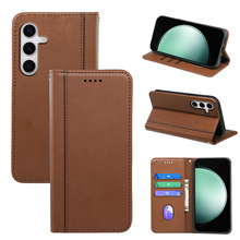 三星S25 FE手机皮套适用Galaxy S24跨境R20强磁S23翻盖插卡保护壳