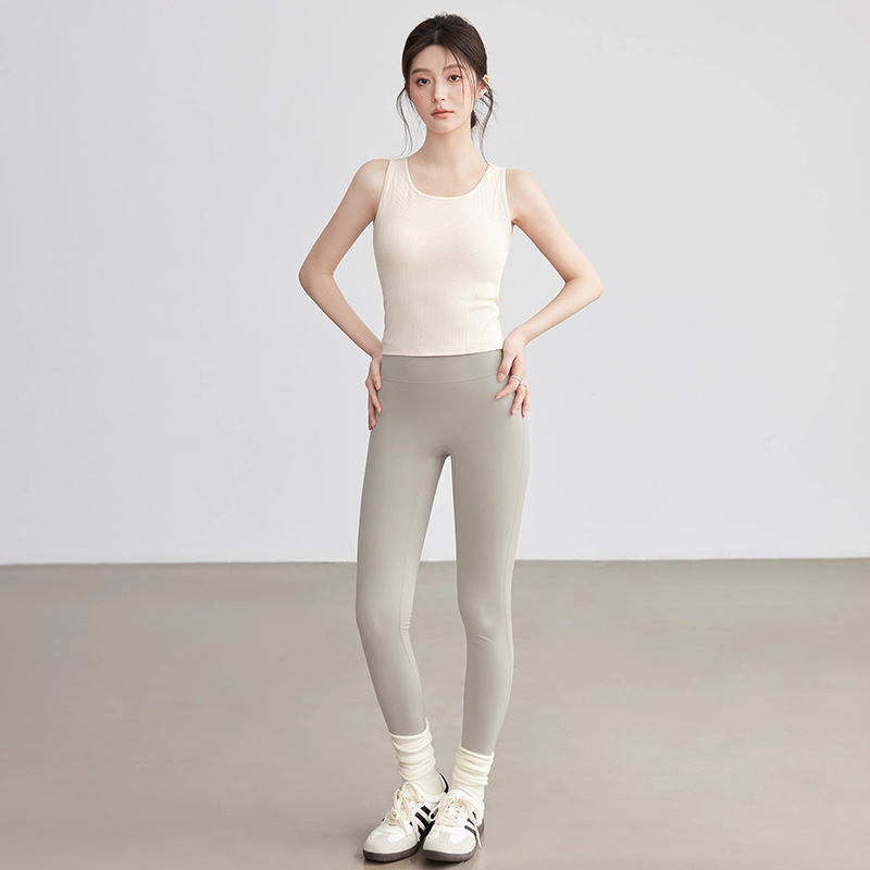 スポーツベスト女性の夏のランニングトップロングホルターネックピラティストレーニング服美しいバックヨガ服下着卸売|undefined