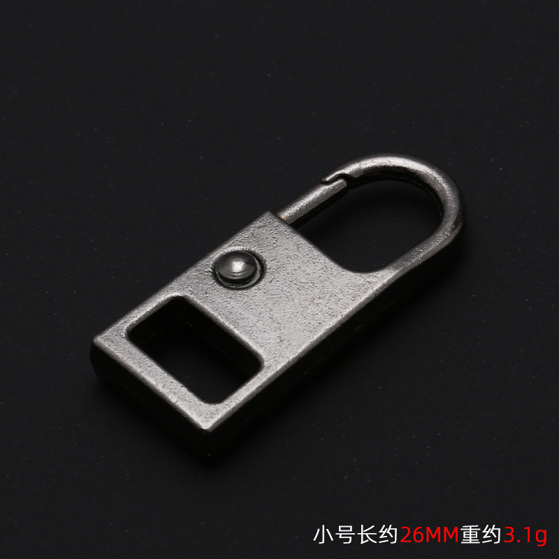 取り外し可能なスプリングジッパープル衣類金属プルタブスクールバッグバッグジッパープルアクセサリー卸売|undefined