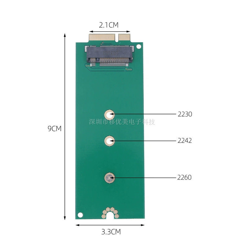 M.2 NGFF SSD до версии 2012 подходит для APPLE MACBOOK PRO A1425 адаптер SSD