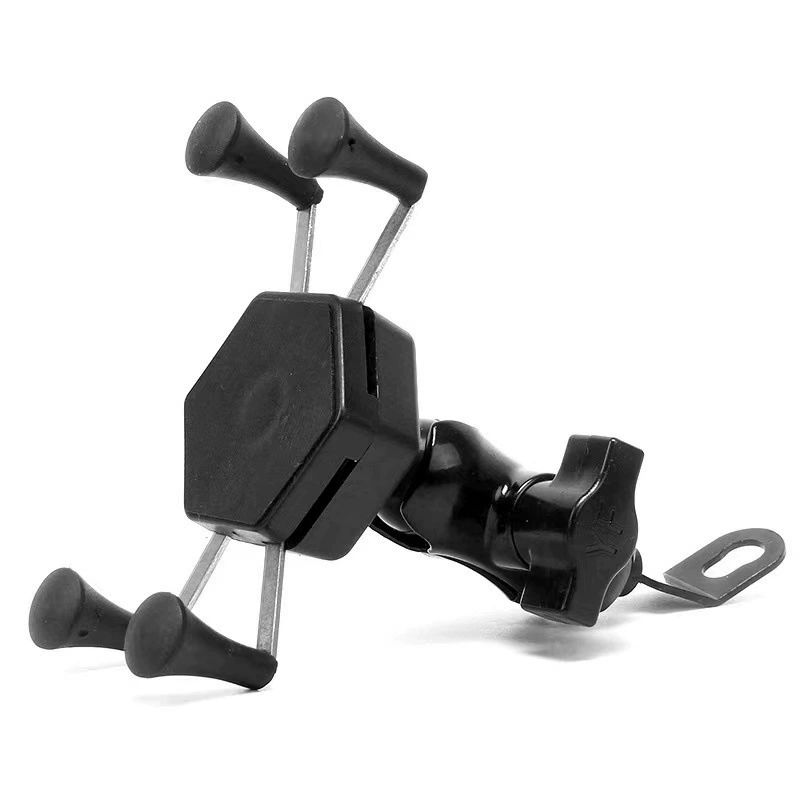 Кронштейн для мобильного телефона для мотоцикла, электромобиля, многофункциональный X-образный кронштейн для мобильного телефона, шестиугольный кронштейн для мобильного телефона, навигационный кронштейн