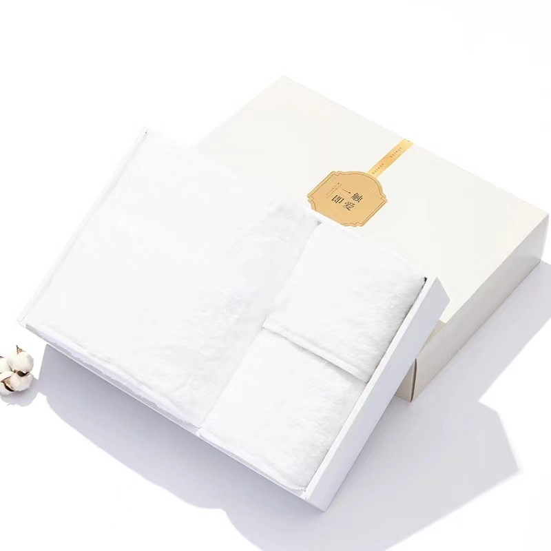 内野棉花糖方面浴礼盒套装纯棉吸水全棉洗脸成人男士女士儿童毛巾
