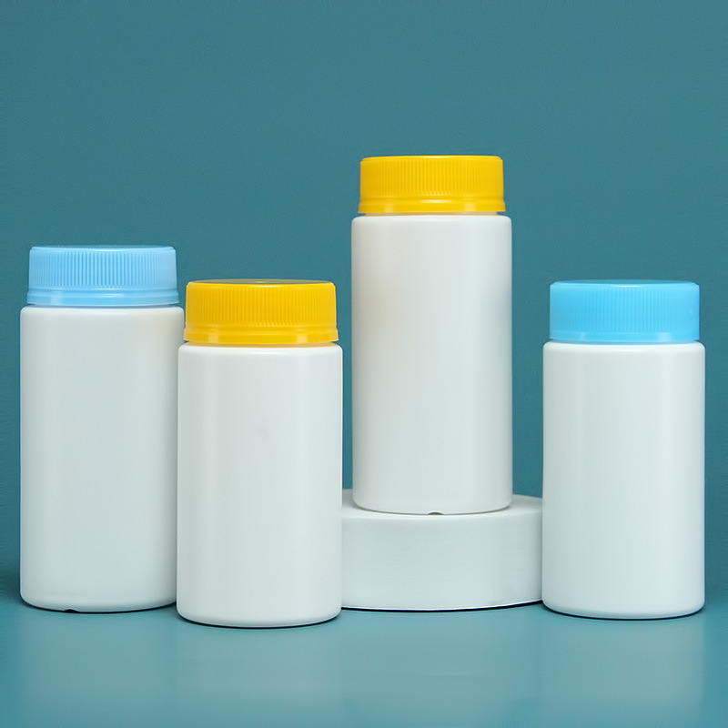 175/200ml压旋盖瓶子HDPE固体VC瓶钙片胶囊瓶宠物营养瓶塑料瓶