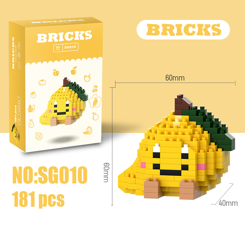 Animation IP micropartículas bloques de construcción rompecabezas piezas de regalo de juguetes DIY bloques de construcción mayoristas nacionales