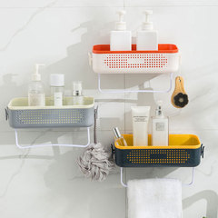 Wholesale Multifunctional Thickened Load-bearing Bathroom Storage Rack, No-drilling Towel, Toothbrush, and Toothpaste Bathroom Storage Rack