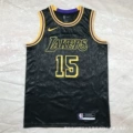 Heat Press Lakers 15 Snakeskin Black