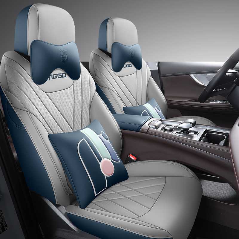 Modelə uyğun (Original) oturacaq örtükləri – Chery for 2025 Chery - gray-blue-deluxe-edition-note-car-model-year-5-seater