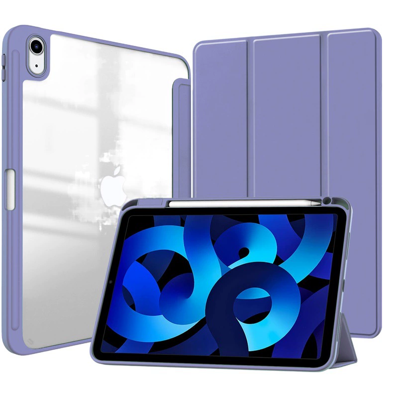 Применимо для Apple ipad Pro11 2025 защитный чехол air13 прозрачный слот для ручек акрилом pro13 кобуры