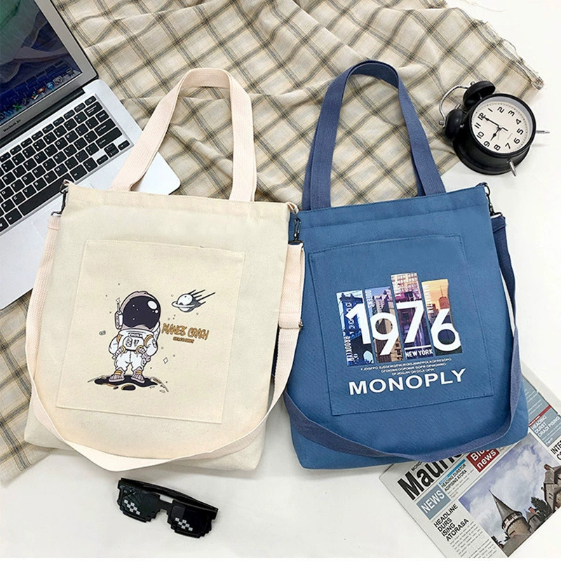 Shopping bag, cartoon capacious one-shoulder bag
