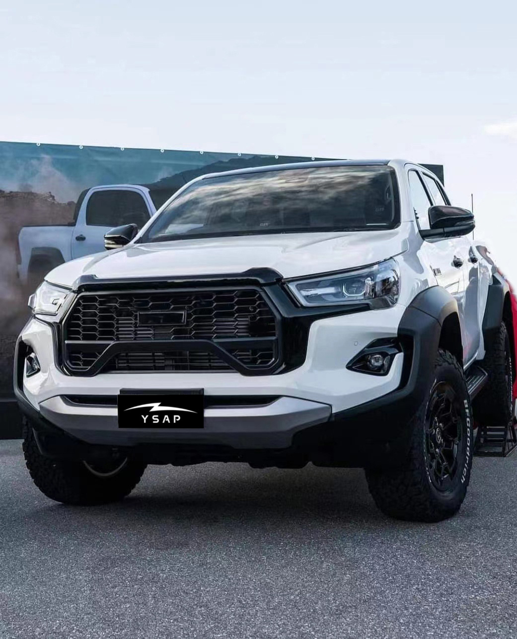 2016-2020 Hyurax Herux Modified 2023 GR Surrounded Car Modification Parts