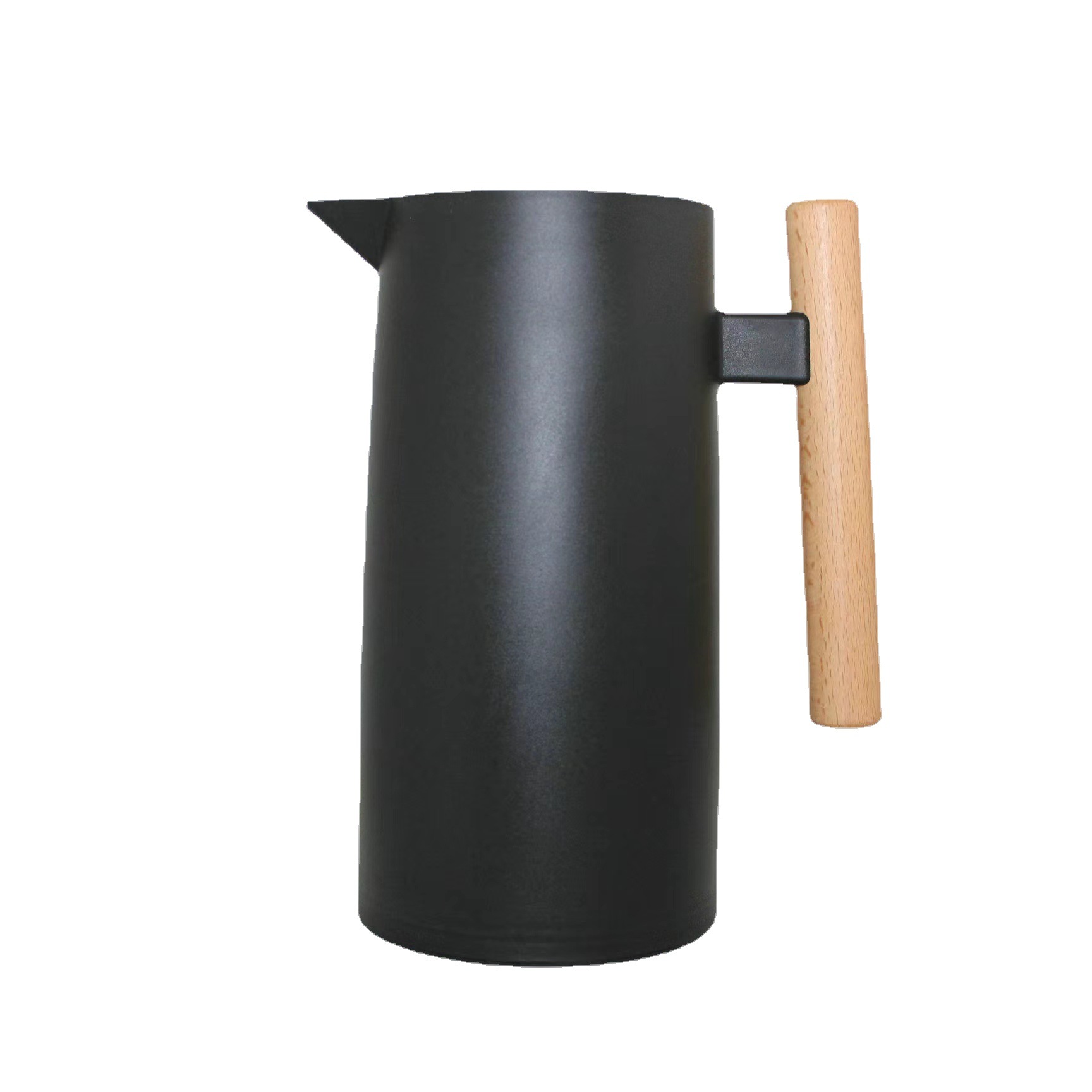 Hervidor térmico de estilo nórdico simple - Hogar y oficina, gran capacidad, carcasa de plástico, revestimiento de vidrio