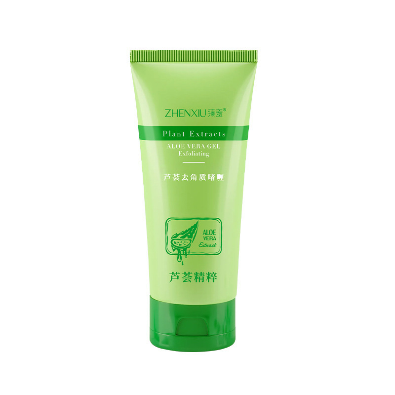 Aloe Vera gel exfoliante suave blanqueador exfoliante exfoliante de piel muerta gel exfoliante de melanina exfoliante fábrica de tesoro de barro
