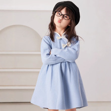 中式童装秋冬儿童旗袍连衣裙女宝宝新年拜年服唐装改良小公主裙