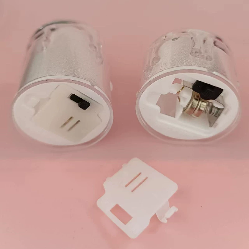 Electronic transparent candle, atmospheric night light