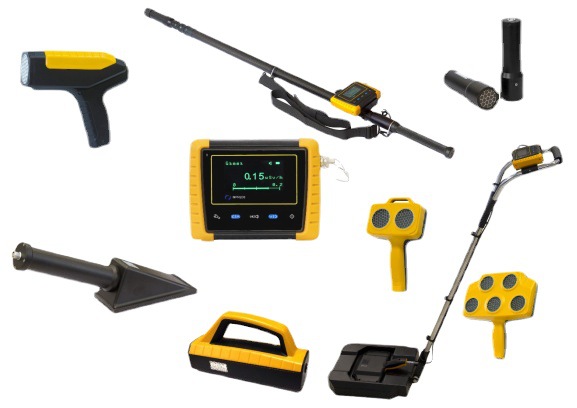 供应MPR200便携式多探头辐射测量仪 量程范围0.1 μSv/h ~ 1 Sv/h