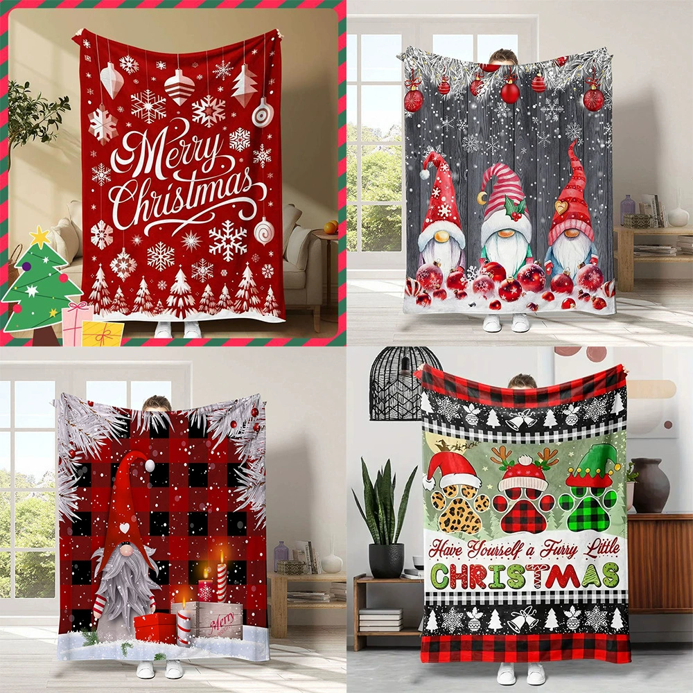 Christmas flannel atmospheric duvet