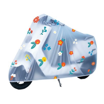 cubierta solar a prueba de agua a prueba de contaminación para automóvil de batería durable y gruesa cubierta de lluvia a prueba de polvo para motocicleta cubierta de lluvia para automóvil eléctrico