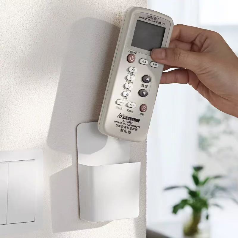 Tide Pin Hall TV Air Conditioning Remote Control Box Remote Control Storage Rack Wall Hanging Remote Control Storage Box Living Room
