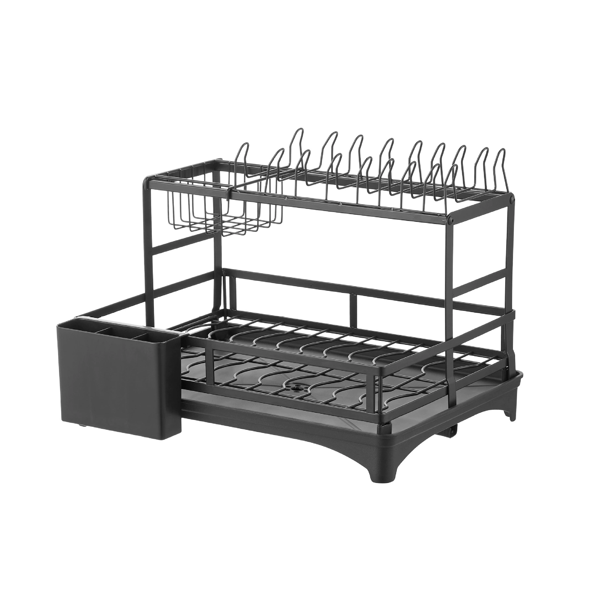 Household kitchen shelf, multi -function with chopstick cage connecting the table table dishes storage rack drain bowl rack