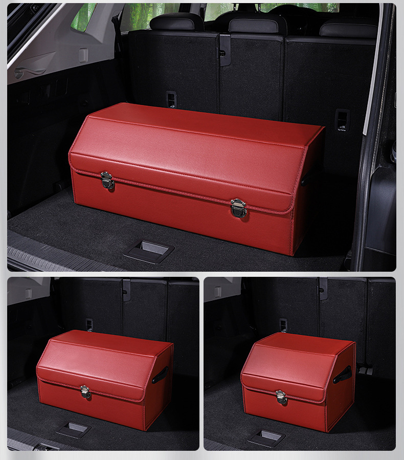 Car Trunk Storage Box, Car Storage Box, Foldable Car Interior Decoration Items, Practical Goodies, Organizing Box, Storage