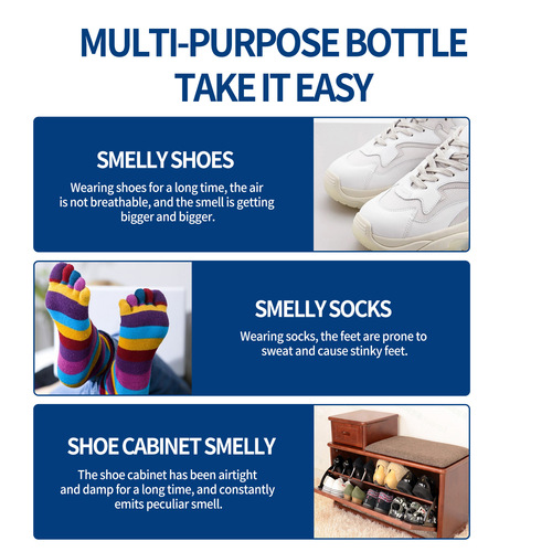 South Moon Shoes and Socks Deodorizing Spray Shoes and Socks Cleaner, Sweaty Feet, Odor Remover, Dry Shoe Cabinet Freshener