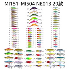 Cross-border Minnow Lure Full Set Wholesale MI151-MI504 Micro Fish Lure Artificial Lure Simulation Fishing Bait