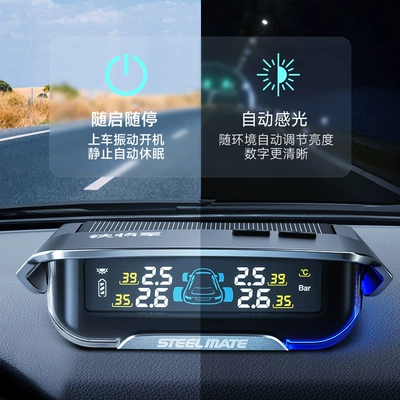 high-precision tire inspection, Tire pressure monitoring system
