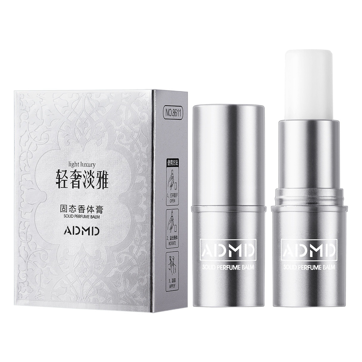 ADMD Balm Lasting Fragrance Fresh Solid Cream Ancient Method Men's Fragrance Student Women's Perfume Light Fragrance Portable Perfume