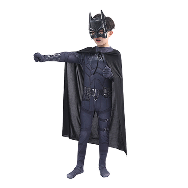 Adult Halloween Costume Batman Superhero Onesie BATMAN Role-Playing Costume Halloween Costume
