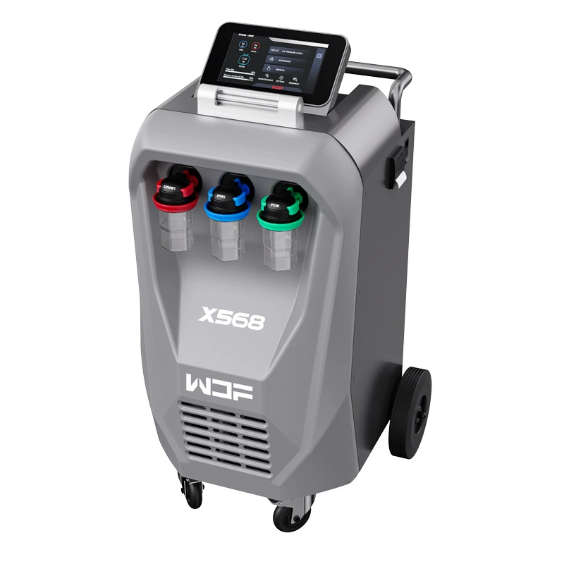 Wande Fu X568 Автомобильный кондиционер полностью автоматический хладагент рециркуляции и заправки машины для чистки автомобиля кондиционер коммутатор