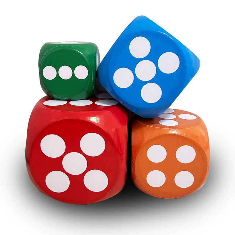 Big dice from foam, game props, toy