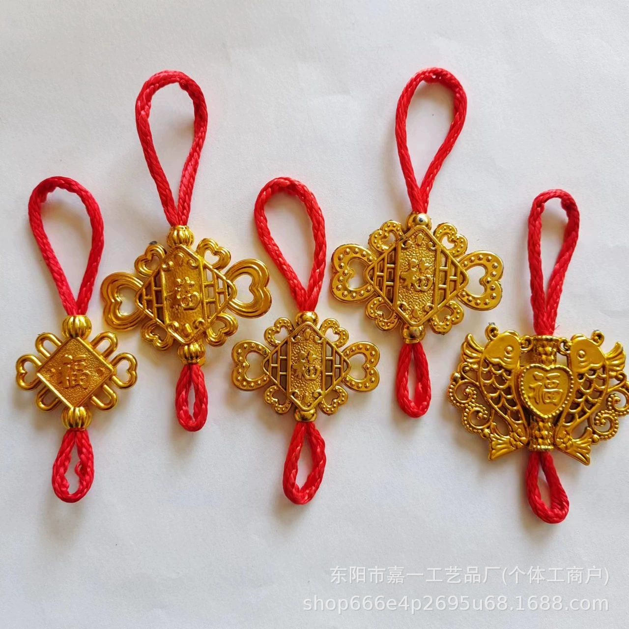 Серебряная подвесная головка с позолоченной трубкой Рыбы Китайская подвеска новогодняя праздничная подвеска подвеска автомобильная шнурок с кисточкой