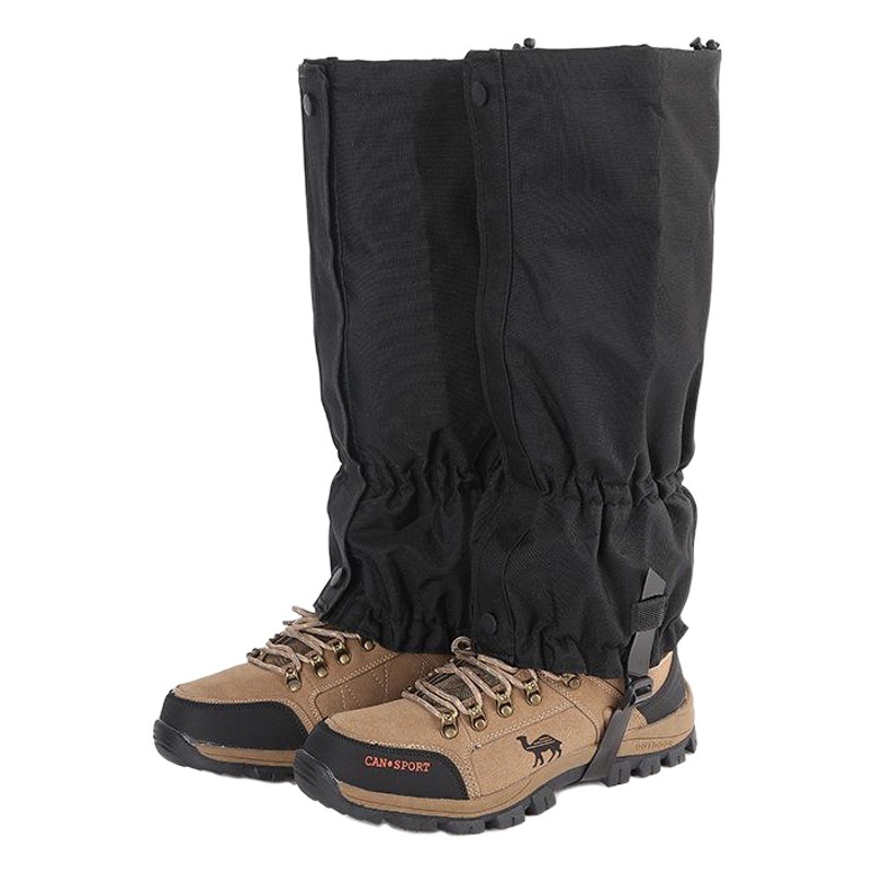 Factory direct 600D Oxford cloth outdoor hiking snow cover winter leg guard ski mud waterproof sand-proof foot cover