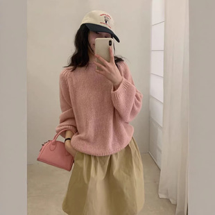 ��ʽ�Շ��мtɫ�A�I���ë��Ů2026�紺���괩�����^㼑��L����