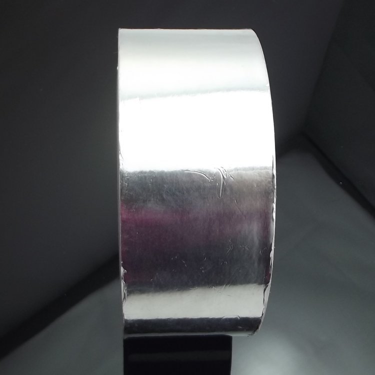 自粘铝箔胶带 耐高温密封 补漏防辐射隔热 铝箔锡纸胶 40米