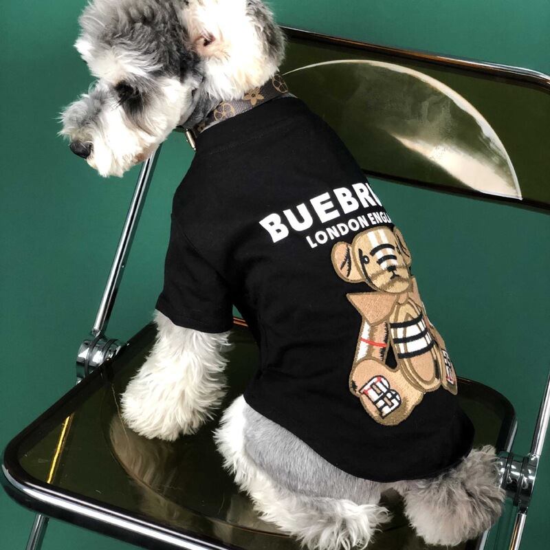 犬服プリント半袖春秋夏モデル抜け毛防止中小型子犬猫ペットトレンディな写真中小型犬|undefined